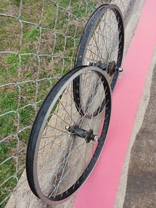 Free Agent 24" WHEELSET 14mm Axles (Redline, GT, Robinson, Dyno, Haro) - Picture 1 of 7