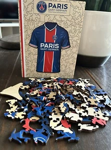 Paris Saint Germain 2022 Jersey Wooden Jigsaw Puzzle 150 Piece Football - Picture 1 of 5
