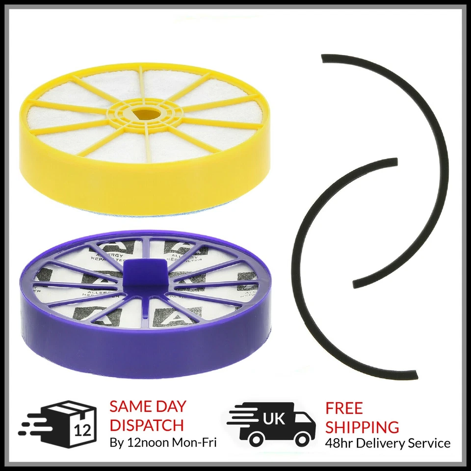Filter Kit for DYSON DC07 Vacuum Cleaner Pre & Post Motor Hepa Set Both - Image 1 of 1