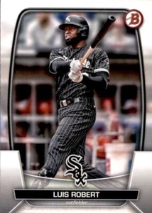 2023 BOWMAN BASE PAPER  #17 LUIS ROBERT CHICAGO WHITE SOX - Picture 1 of 2