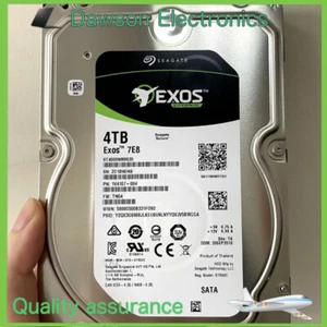 ST4000NM0035 Seagate Exos Enterprise V5 4TB 7.2K 3.5" SATA 1V4107 Hard Drive New - Picture 1 of 3