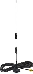 UHF VHF Magnetyczna podstawa Antena radiowa Złącze SMA do CB Ham Radio Walkie Talkie - Zdjęcie 1 z 9