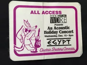 Egypt Nightclub Holiday Concert 1995 BS pass presentato da EFC & WDRE 103.9 FM - Foto 1 di 2