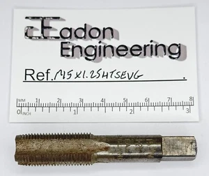 M15 x 1,25 mm metrisch Feingewindebohrer oder Gewindebohrer-Set, HSS. Von LAL. - Bild 1 von 2