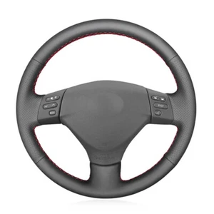 DIY Black Leather No-slip Car Steering Wheel Cover for Lexus RX330 RX400h RX400 - Picture 1 of 12