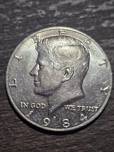 1984 D Kennedy Half Dollar - Picture 1 of 8