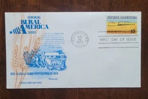 US FDC # 1506 Rural America 1974. - Picture 1 of 6