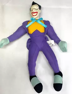 Vintage DC Comics Batman Film Plüschtier ""Joker"" Puppe 1998 Play-by-Play Spielzeug - Bild 1 von 16