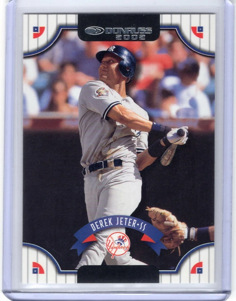 DEREK JETER 2002 Donruss #3 - YANKEES - Image 1 of 1