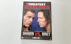 WWE - Greatest Rivalries - Shawn Michaels Vs. Bret Hart (DVD, 2011)reg.4 3- Disc - Picture 1 of 4