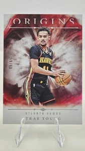 2024-25 Trae Young Panini Origins Basket Bianco /60《Pronto per lastra》Atlanta Hawks - Foto 1 di 2
