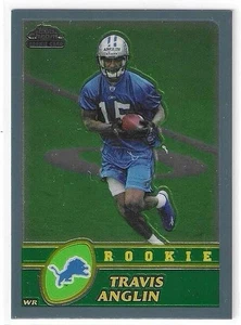 2003 TOPPS CHROME TRAVIS ANGLIN RC #202 DETROIT LIONS - Picture 1 of 2