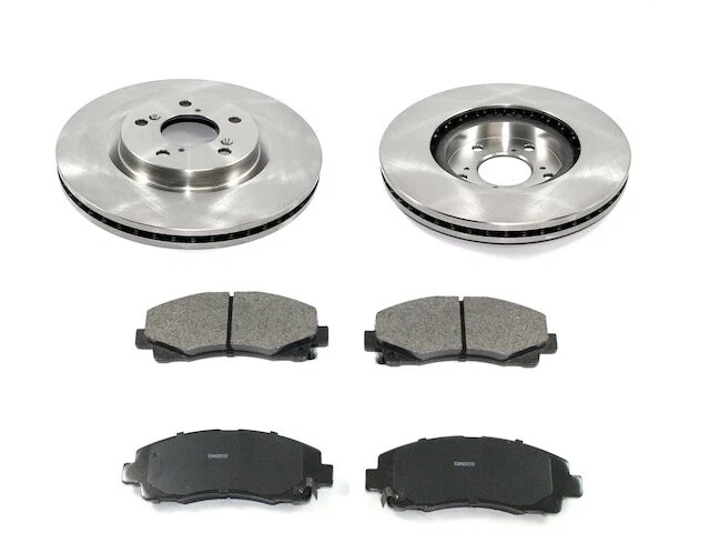 Kit de pastillas de freno delanteras y rotor para Acura TL 2009-2014 2010 2011 2012 2013 BJ181KQ Foto 1 de 1