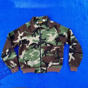 Vintage Cabela’s Whitetail Clothing Camouflage Full-Zip Jacket USA Made Size XL - Picture 1 of 10
