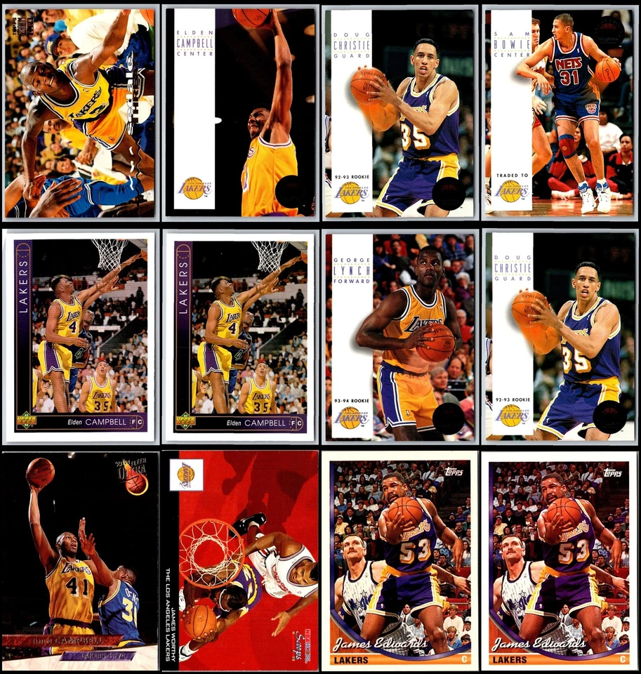 Lote de tarjetas 1993 Los Angeles Lakers (73) - AÑADE ALGO DE MAGIA A TU COLECCIÓN - O... Foto 1 de 4