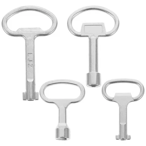 Llave de vaso triángulo de gabinete de llave de utilidad 4 llaves de vaso para caja de medidor - Imagen 1 de 12