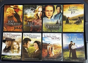 Janette Oke Love Comes Softly Serie Lot Konvolut 8 DVD's Christian Romance - Bild 1 von 5