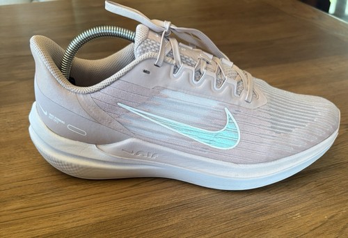 Scarpe da corsa Nike Air Winflo 09 donna taglia 11 rosa bianco sneakers