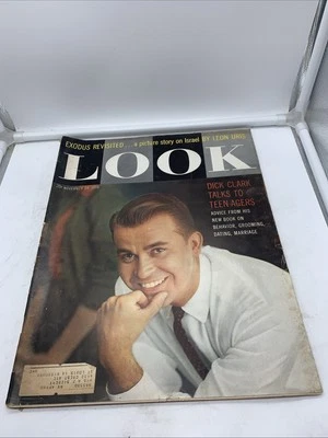 Vintage November 24, 1959 Look Magazine Dick Clark Cover Foto 1 de 4