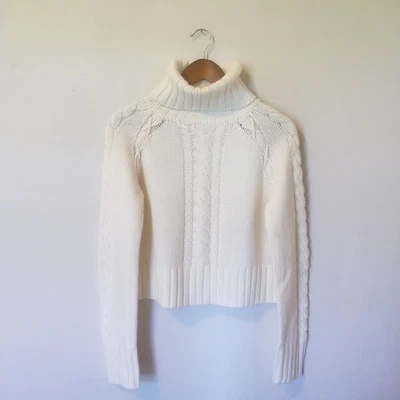 Allison Brittney коренастый кабель трикотажа водолазка размер. L опрятный уютный зимние лыжи - Изображение 1 из 4