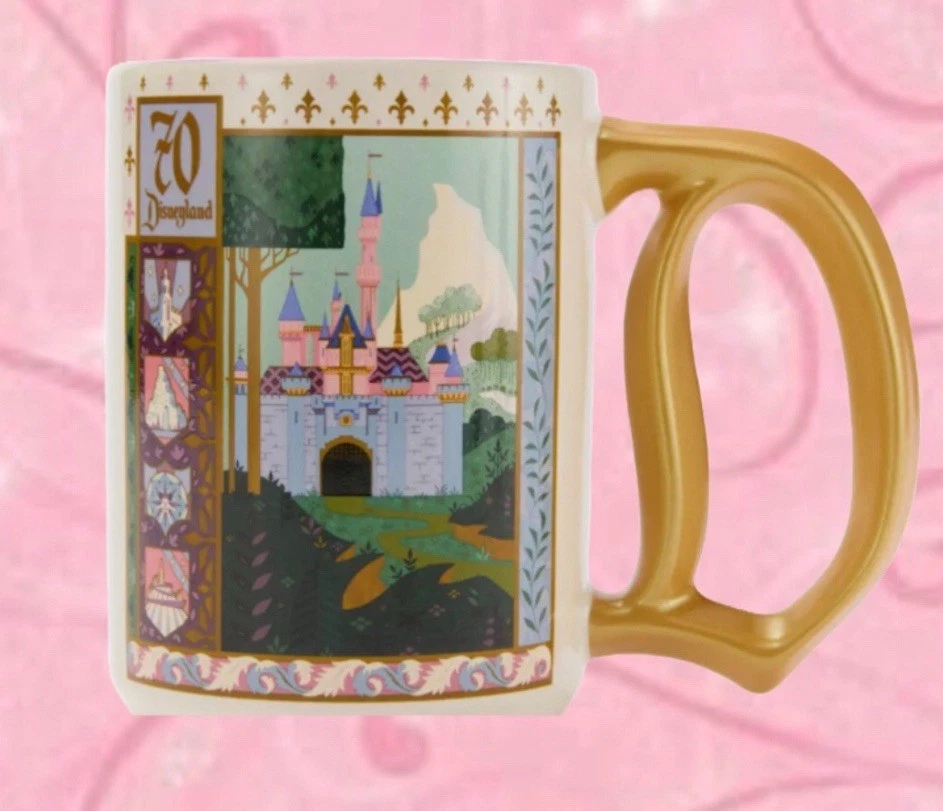 TAZA CASTILLO BELLEZA DURMIENTE 70 ANIVERSARIO PARQUES DISNEY **NUEVA EN CAJA** AGOTADA Foto 1 de 1