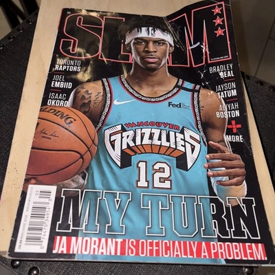 Slam Magazine Ja Morant Cover May June 2020 Kobe Lebron Poster NBA Basketball - Image 1 of 4