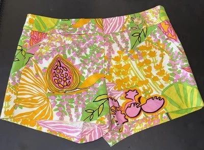 Pantalones Cortos Trina Turk Corbin 2 Tropicales Coloridos Foto 1 de 4