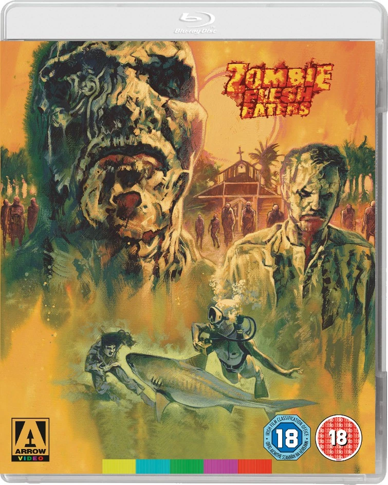 Zombie Flesh Eaters (Blu-ray) Stefania D'Amario Olga Karlatos Lucio Fulci - image 1 of 1
