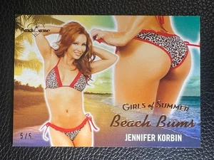 2023 Bench Warmer Girls Of Summer Beach Bums Bronze Foil Jennifer Korbin 5/5 - Picture 1 of 2