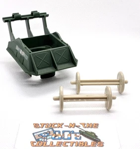 1989 GI Joe ARAH Slaughters Armadillo Parts Turret & Wheels, Great Condition - Imagen 1 de 2