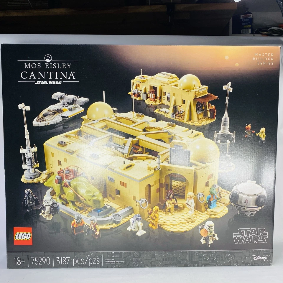 ¡Nuevo! LEGO Star Wars 75290 Mos Eisley Cantina *Solo recogida local* Master Builder Foto 1 de 2