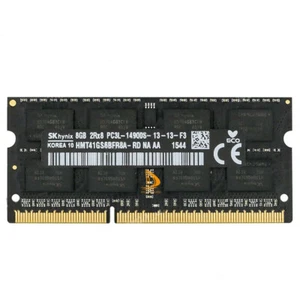 SK Hynix 8GB 2RX8 DDR3L 1866MHz PC3L-14900S 204PIN SO-DIMM Laptop Memory RAM T#S - Picture 1 of 2