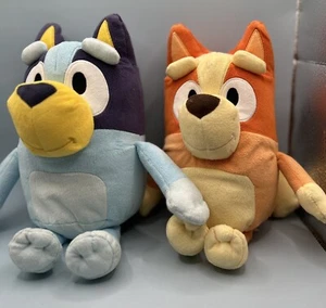 Bluey And Bingo Talking Stuffed Plush Dogs 12” Each - Picture 1 of 7