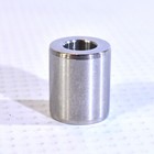 Drill bushing jig guide 1/4  ID stainless steel press fit no rim