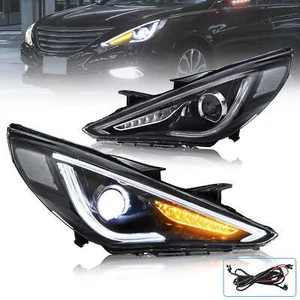 VLAND LED Headlights For Hyundai Sonata 2011-2014 Projector DRL Sets Front Lamps - Bild 1 von 12