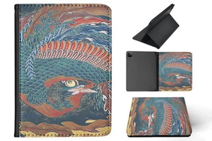 CASE COVER FOR APPLE IPAD|KATSUSHIKA HOKUSAI - MATSURI YATAI PHOENIX ART - Picture 1 of 55