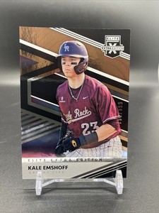🔥2020 Panini Elite Extra Edition Kale Emshoff /999 Kansas City Royals🔥
