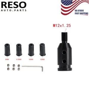 Adaptador universal de palanca de cambios de coche para palanca de cambios sin rosca M12x1,25 - Imagen 1 de 11