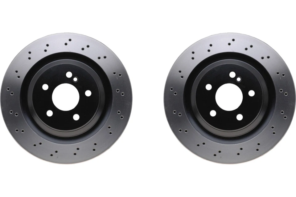 KIT trasero Raybestos rotor freno disco para Mercedes-Benz SL55 AMG 2003-2008 (68569) Foto 1 de 4