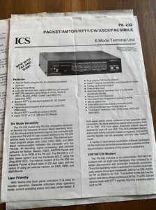 Ics Pk-232 6-trybowa jednostka zaciskowa ulotka / instrukcja - KP189 - Zdjęcie 1 z 2