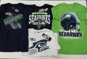 Seattle Seahawks Boys Shirt Sample Lot 2 Medium 10/12 - Picture 1 of 1