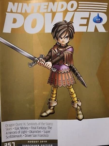 Nintendo Power Magazine August 2010 Vol #257 Dragon Quest New Sealed - Picture 1 of 1
