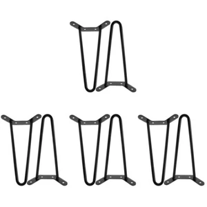 Set of 4 Hairpin Legs Metal for Table Folding Hinges Tripod - Picture 1 of 12