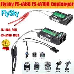 Flysky FS-iA6B/FS-IA10B 6/10CH 2,4G Empfänger PPM i-BUS Ausgabe f. RC Flugzeug - Bild 1 von 13