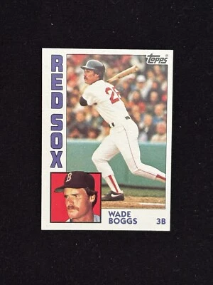 Wade Boggs 1984 Topps Set-Break # 30 Boston Red Sox * NM-MT OR BETTER - Imagem 1 de 2