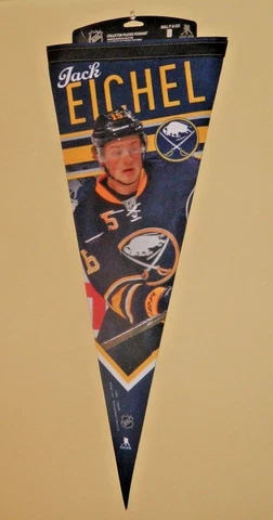 Jack Eichel Buffalo Sabres NHL Hockey FULL SIZE Pennant BRAND NEW Cover