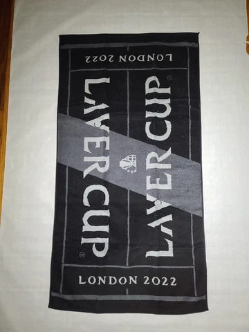 Laver Cup 2022 London Limited Edition Players Towel - Roger Federer Final Event Cover