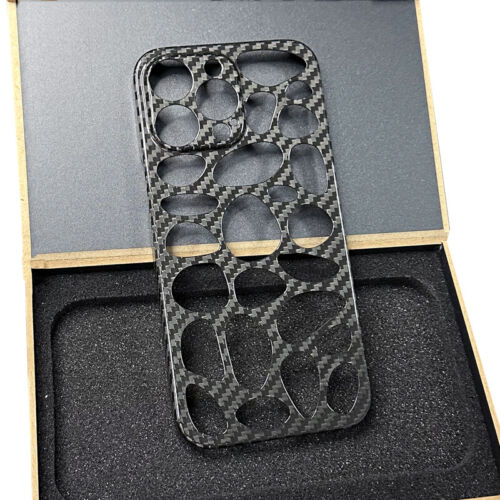 Coque de protection en fibre de carbone étui pour téléphone portable pour iPhone12/13/14 Pro/Max