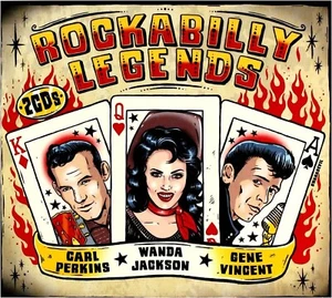 Carl Perkins, Wanda Jackson, Gene Vincent Rockabilly Legends 2 x CD NEW + SEALED - Picture 1 of 6