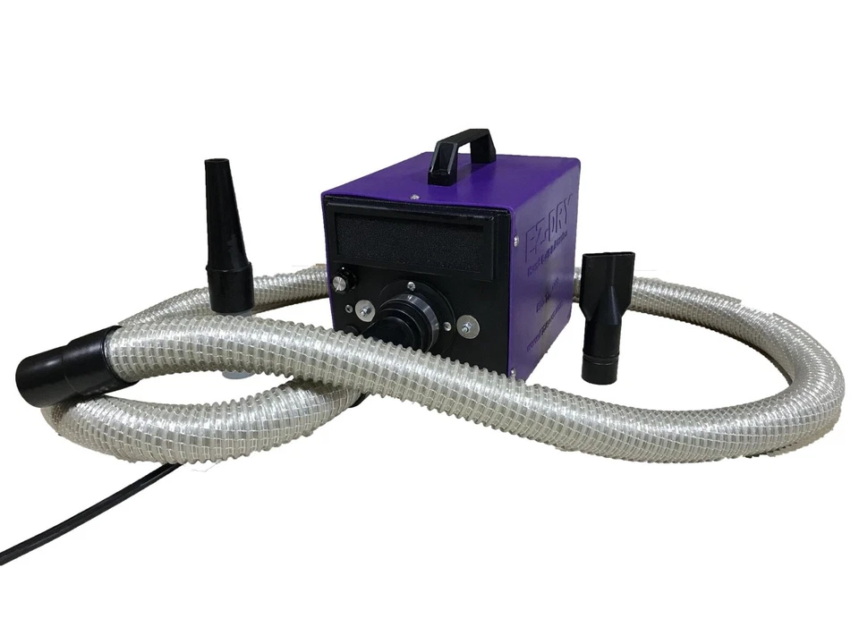 Secador de fuerza EZ-Groom-EZ Dry I-Dog/Pet - Velocidad variable de alta velocidad-Silencioso-Púrpura Foto 1 de 1